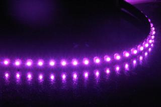 F s/h 300MM flexible led strip w/30PCS purple leds