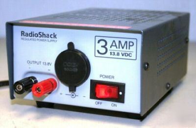 Radio shack 22-504 regulated dc power supply 3 amp