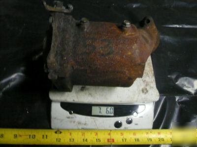 Scrap catalytic converter for recycle only, used #53