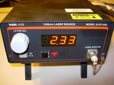 Thorlabs S1FC1550 1550NM fp laser source