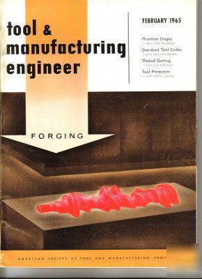 (5) tool & manufacturing engineer magazines- 1965