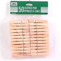 50 wood clothes pins case pack of 12