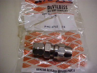 Devilbiss spray gun p-hc-4702 service fulid fitting
