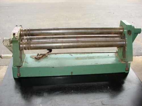 Diacro di-acro 24 slip roll rolls roller machine