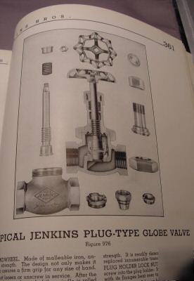 Jenkins valves& mechanical rubber goods bridgeport fac 