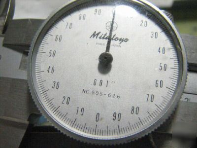 Mitutoyo precision dial calipers 0-6