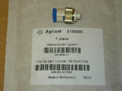 New hp agilent 81000KI - sc/pc/apc connector interface 