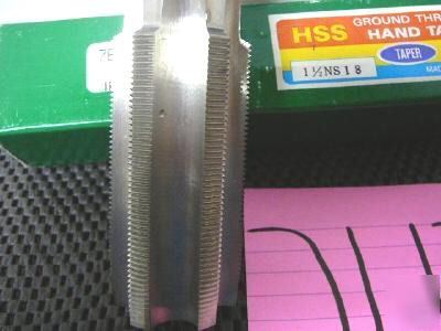 New special hss ground hand tap 1 1/2