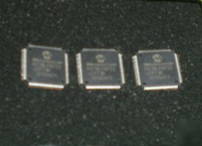 PIC18LF8722, enhanced flash microcontroller, qty 3
