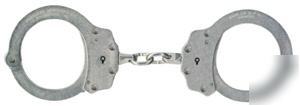 Peerless chain link handcuff model 700 - nickel finish 