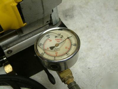 Rex wheeler hydro static test pump model 39100