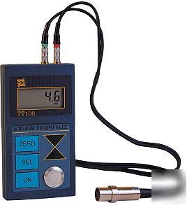 TT100 ultrasonic thickness gauge, meter tester