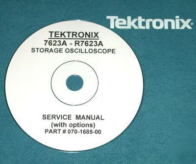 Tektronix 7623A R7623A service manual