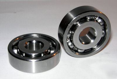 (10) 6203-8 stainless steel ball bearings, 1/2