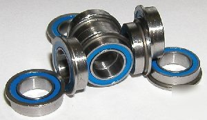 10 flanged miniature bearing 8MM x 16MM x 5 bearings