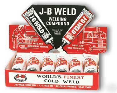 Complete j*b wed kit - word's finest cold weld