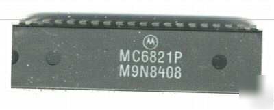 MC6821P peripheral interface adapter by motorola