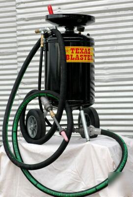 Portable pressure blaster sandblaster