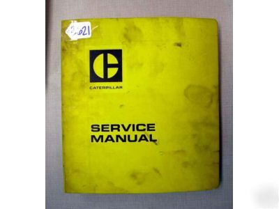 Caterpillar service manual model 422S forklifts