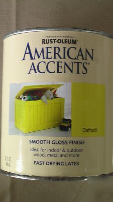 3 quarts of american accents gloss finish - daffodil