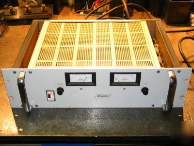 Acopian variable voltage power supply lab bench 0-50V