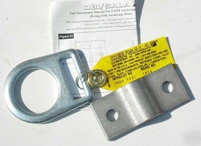 Dbi/sala L1630 d-ring anchorage plate fall protection