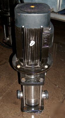 Grundfos crn 16-30 vertical pump flow: 16 M3/h 30 impel