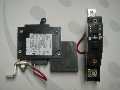 Heinemann 70A dc circuit breaker, AM1S-Z343-15W
