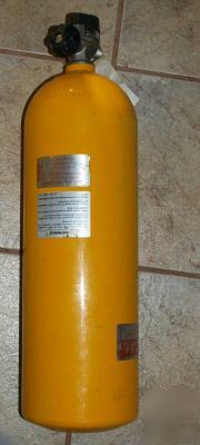 Luxfer aluminium 2216 psi air tank 2004 tested cylinder