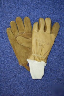 New nfpa firefighter gloves - size medium