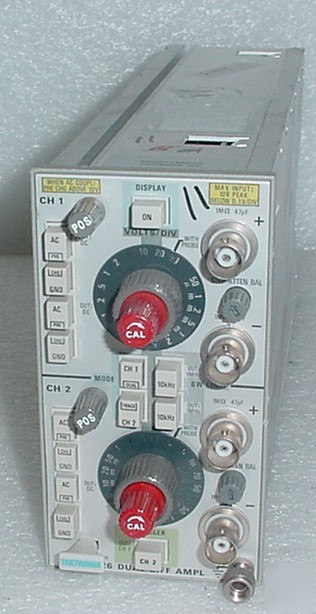 Tektronix dual diff amplifier 5A26