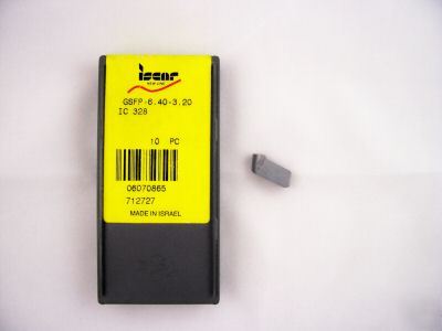Iscar 18 carbide inserts gsfp 6.40 - 3.20 ic 328 