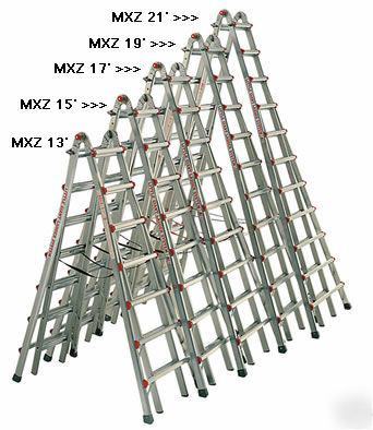 New little giant 21 skyscraper mxz stepladder ladder