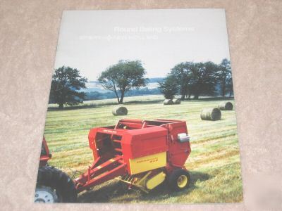 New sperry new holland round baling system brochure