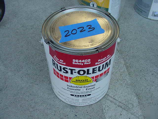 Rust-oleum safety red industrial 964402 1 gallon