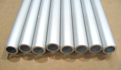 8020 aluminum tube anodized 5035 lot 30 (8 pcs)
