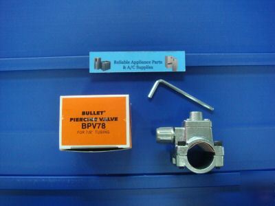 Bullet piercing valve BPV78 for 7/8