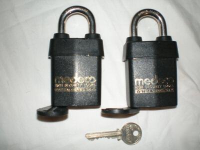 Medeco padlocks (2)