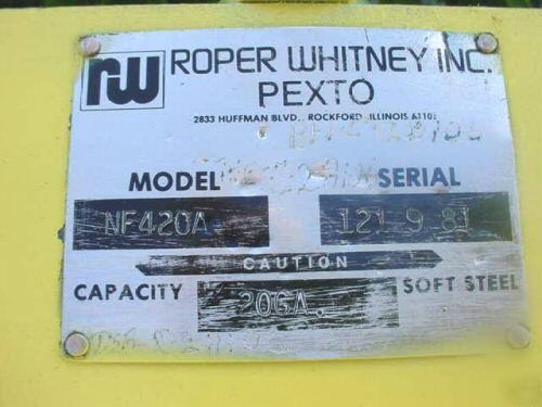 Roper whitney 48