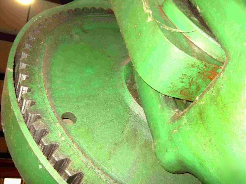 Used cincinnati mechanical press brake, 250 ton