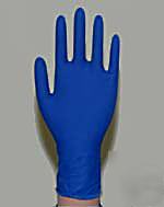UltragardÂ® high risk - latex blue exam gloves 12 mil