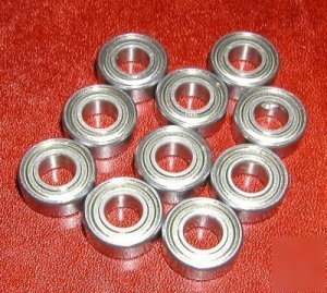 Bearing 4X8 shielded 4X8X2 ball bearings pack (10) kit