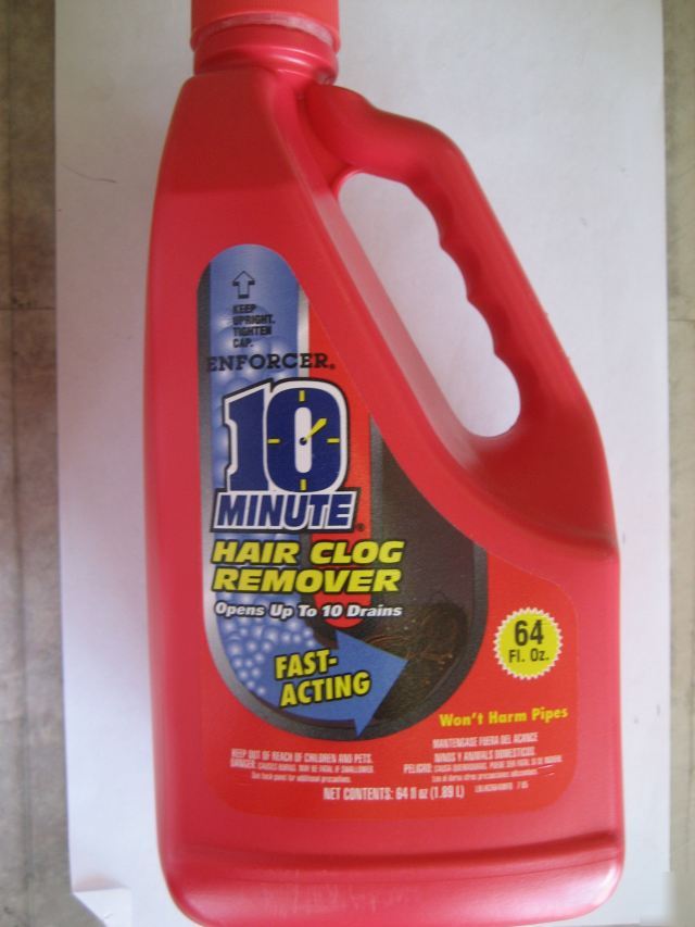 Enforcer 10 minute hair clog remover 64 oz.-enf 52206