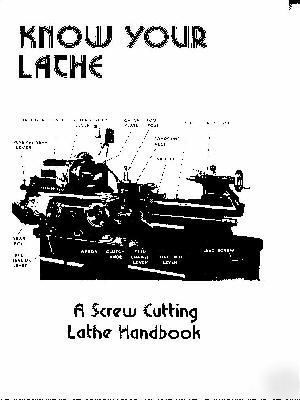 Know your lathe how to book