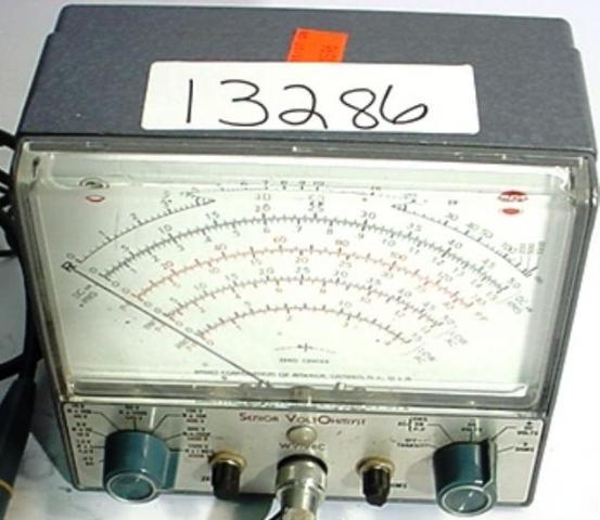 Senior voltohmist wv-98C volt meter