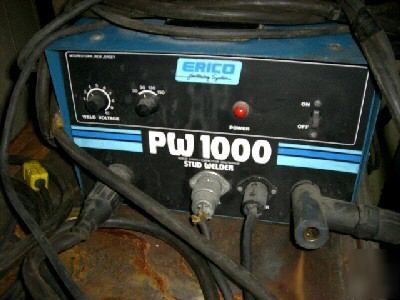 Erico stud welder 115 volts, no. pw-1000 (20804)
