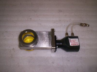 High vacuum aparatus NW50 sliding gate valve