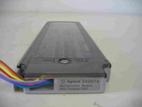 Hp agilent 34907A multifunction module dio/totalize/dac