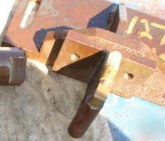 3-roll id weld bead rolling arbor mill mounting bracket