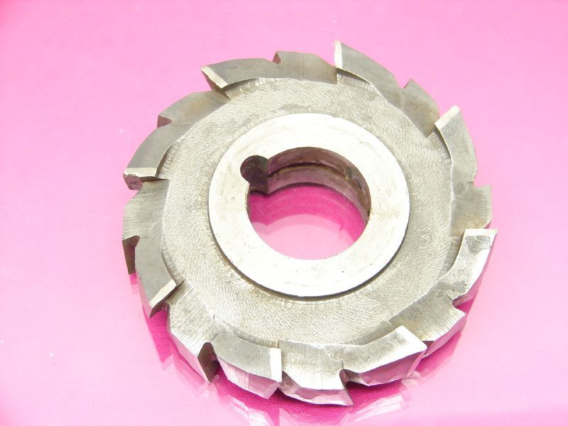 4 x 7/8 machinist staggered tooth side milling cutter 